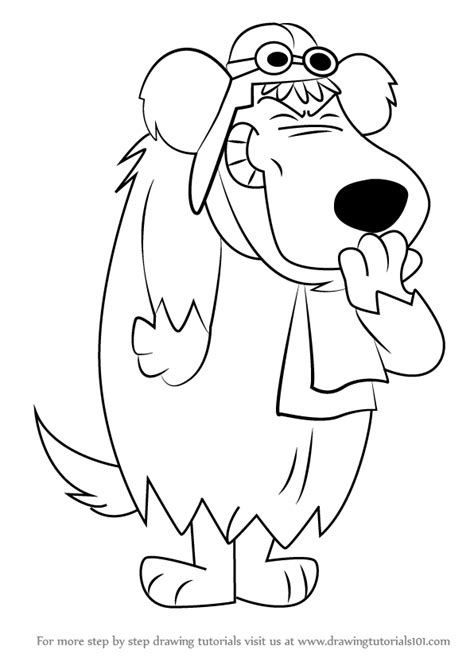 How To Draw Muttley From Wacky Races Wacky Races Step By Step