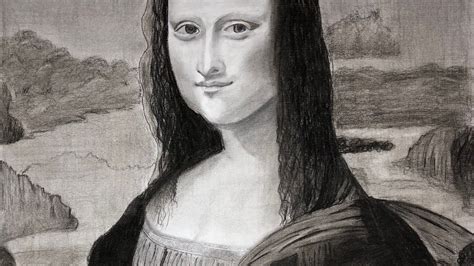Mona Lisa Pencil Sketch