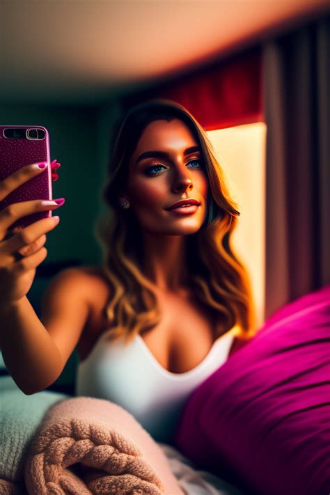 Lexica High Detail Color Amateur Photo Hd Woman Bedroom Selfie Instagram Influencer