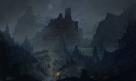 Misty Mountain Fantasy Artwork