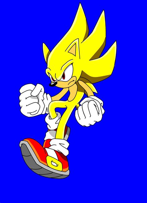 Super Sonic The Hedgehog Paint By Nothing111111 On Deviantart