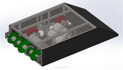 تصميم الاجزاء الميكانيكية باستخدام ال SolidWorks خمسات