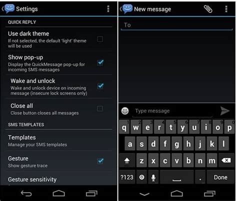 It lets you do all the basic things you'd expect: Top 10 Best SMS App for Android