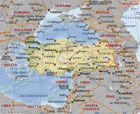 Cartina del mondo, continenti, paesi e italia. La Turchia…un nuovo Califfato…. | Osservatorio Analitico