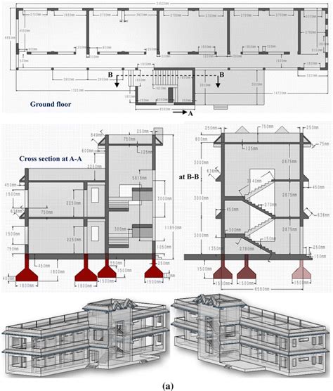 Structural Engineering Drawings Of Two Rc Frames In Shree Saraswati