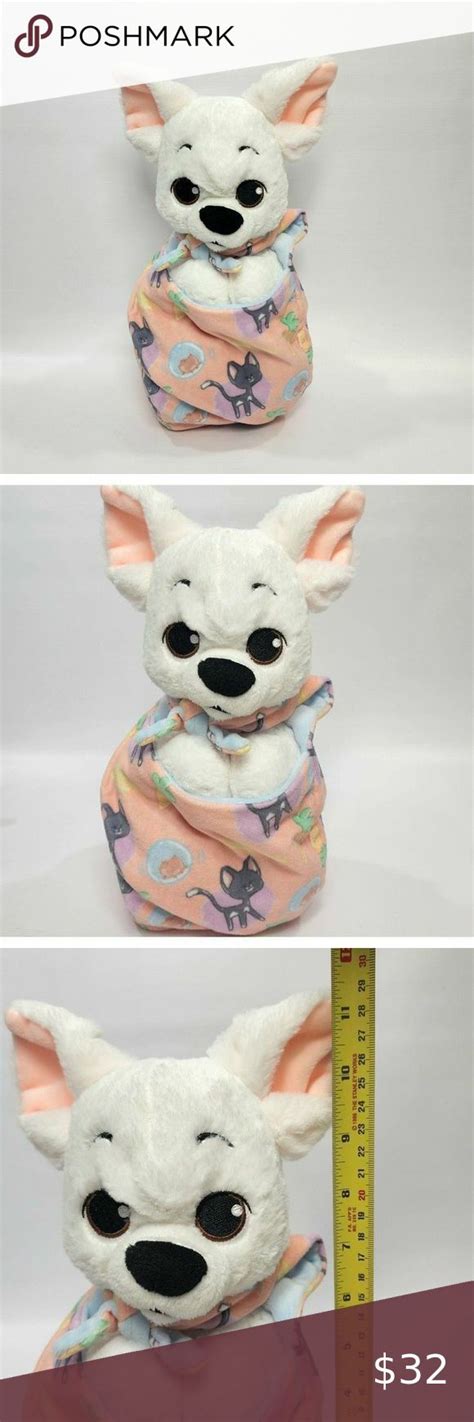 Disney Babies Bolt Plush Puppy Blanket Pouch Baby 12 Doll Disney
