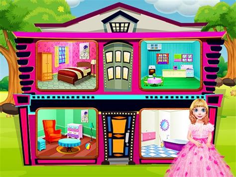 Impress the dolls with amazing ideas for interior design! My Doll House: Design and Decoration - Play Free Online Games | Best Online Games
