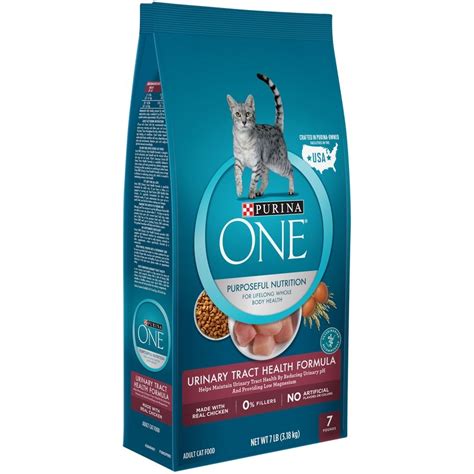 Made with real ocean whitefish. Purina ONE Urinary Tract Health Formula Dry Cat Food | PetFlow