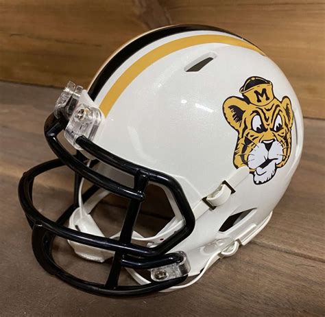 Missouri Tigers Liberty Bowl Sailor Truman Riddell Speed Mini Football Helmet 417 Helmets