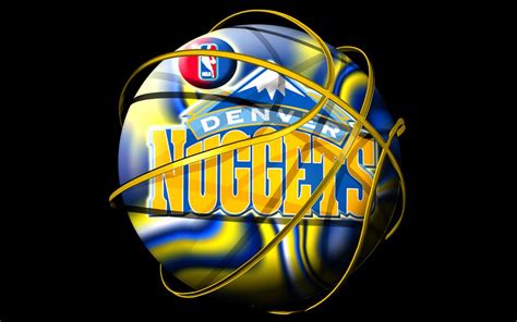 The nuggets compete in the national basketball association (nba) as a member club of the league's western conference northwest division. Denver Nuggets NBA logo Wallpaper | NBA Basketball Logo ...