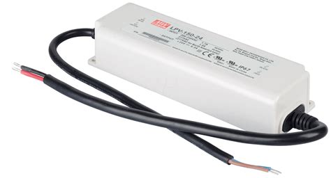 Mw Lpv 150 24 Led Trafo 150 W 24 V Dc 6300 Ma Bei Reichelt Elektronik