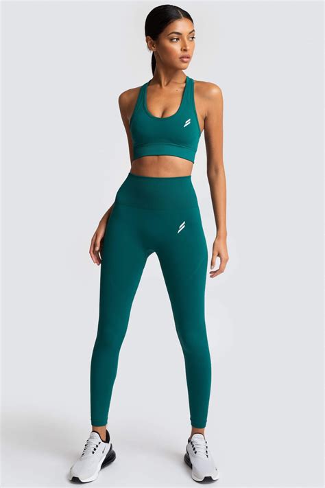 hyperflex seamless leggings forest green seamless leggings green workout clothes gym