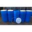 77 Gallon ATLANTA Rain Barrel Barrels Drum Drums Plastic Water Storage 