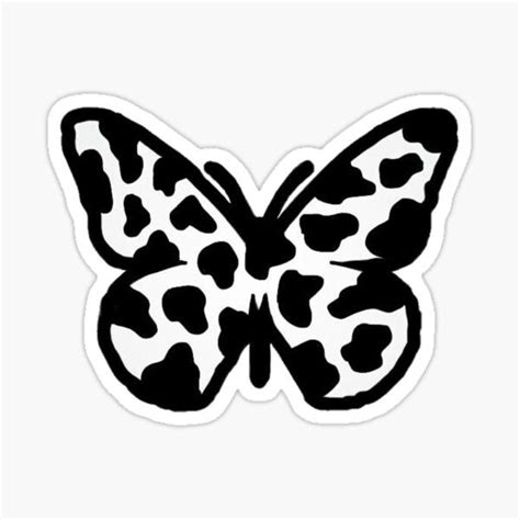 See more ideas about cow wallpaper, cow, wallpaper. 'cow print butterfly' Sticker by aries girl mel | Cute ...