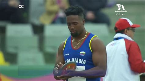 Atleta colombiano lanzador de discos con una marca de (70.26m). Con Mauricio Ortega, ya son 24 clasificados a los Juegos ...