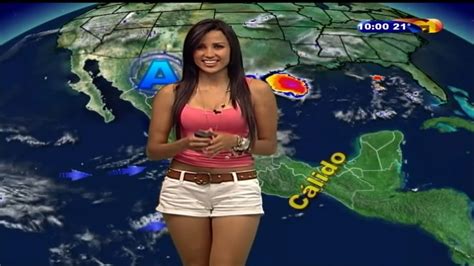 Naked Susana Almeida In Weather Forecasting