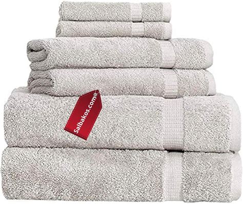Amazon Com Salbakos Premium Bath Towels Set Genuine Organic Turkish