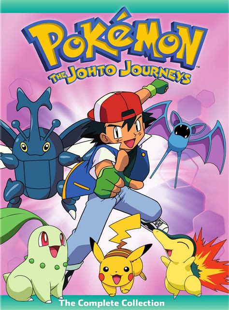 Best Buy Pokemon The Johto Journeys The Complete Collection Dvd