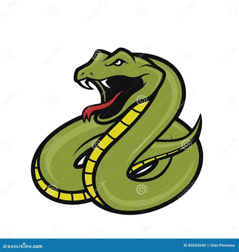 Viper Snake Stock Illustration 7961407