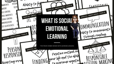 Social Emotional Learning Awareness Learned Lessons Teaching Materials