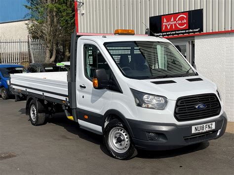 Used 2018 Ford Transit 350 Leader Ecoblue L4 14ft Dropside For Sale