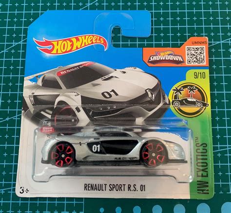 Hot Wheels Renault Sport Rs 01 Silver With Blackred Decals 2016 Hw