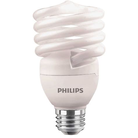 Philips Screw In Cfl Bulb T2 Medium Screw E26 100w Inc 26 W Watts