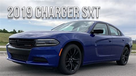 2019 Dodge Charger Sxt Blacktop Quick First Impressions Youtube