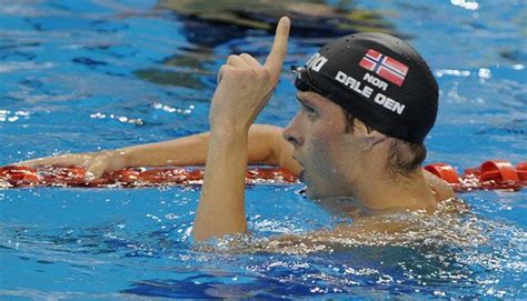 Natation Mort Dalexander Dale Oen Champion Du Monde Du 100 M Brasse