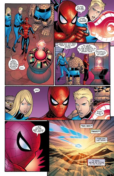 Read Online Spider Man And The Fantastic Four Comic Issue 3