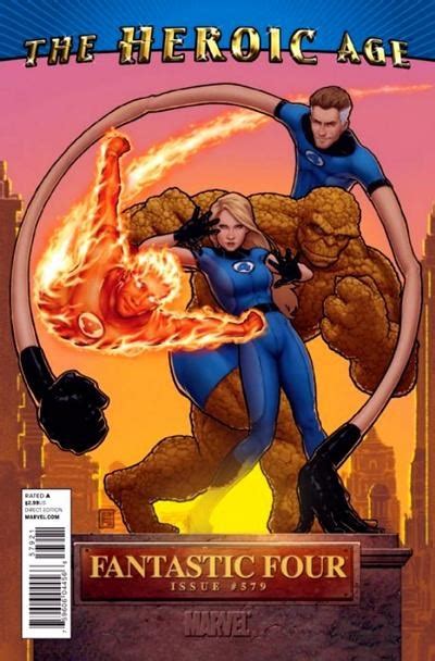Fantastic Four 579 Variant Edition Fantastic Four 1998 Series