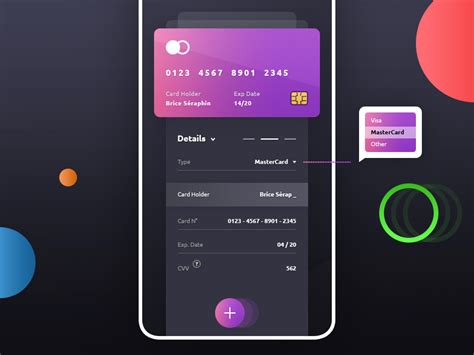 Choose these credit cards ahead of time so that you're not desperately searching for a credit card that will approve you. Add Credit Card App PSD | Free PSD Template | PSD Repo