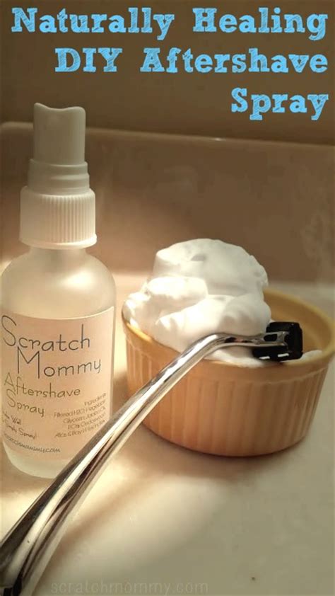 Naturally Healing Diy Aftershave Spray Scratch Mommy Pronounce Skincare