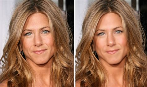 Before And After Photoshop Images Of Celebrities That Reveal