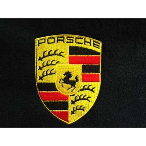 Maybe you would like to learn more about one of these? Porsche logo embroidery design