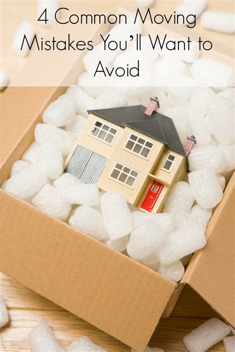 4 Common Moving Mistakes Youll Want To Avoid Life In A Break Down