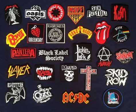 lot of 26 sew iron on patch patches band music rock n roll wholesale p1 in crafts sewing
