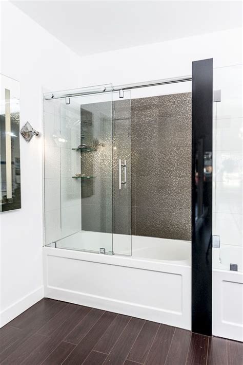 It could also give you that little bit of extra space in a smaller bathroom. bathtub glass enclosure | Bathtub Enclosures … | Bathtub ...