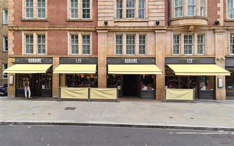 Retractable Restaurant Awnings At Aubaine Morco Blinds