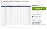 Pictures of Employee Payroll Record Template