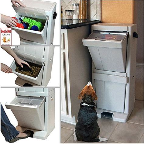 Never store dry dog food under a sink or anywhere it can get wet. Top 25 for Best Pet Food Storage 2018