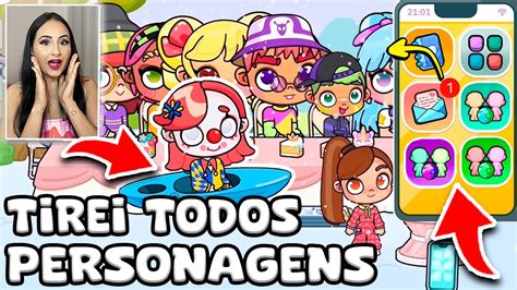 Tirei Todos Os Personagens Do Pazu Avatar World E Fiz Uma Grande Festa