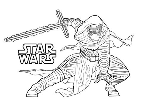Star wars coloring pages for adults & kids are you a star wars fan? Great Image of Kylo Ren Coloring Page - entitlementtrap ...