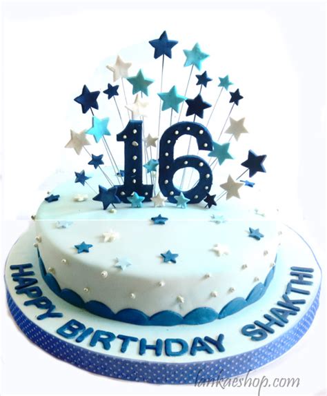 These are examples of 16th birthday wishes and messages to write in a card (or as a text or social media post). 16th - Birthday Cake Boy Theme 3lb : Buy Online at Best Prices in Sri Lanka from Lankaeshop.com