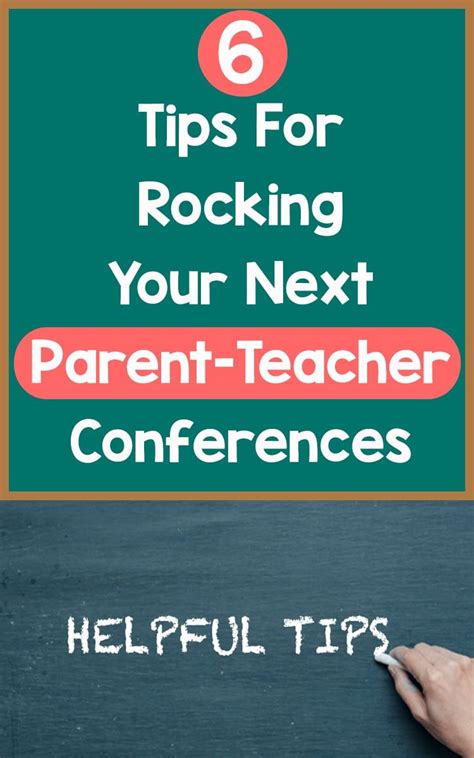 6 Tips For Rocking Your Next Parent Teacher Conferences