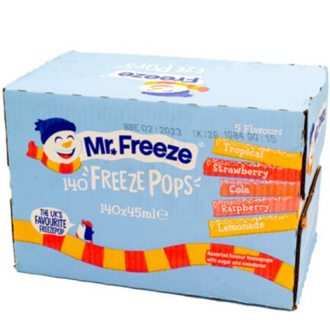 Mr Freeze Freeze Pops Ice Poles Ambient