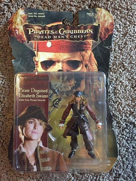 Disney Pirates Of The Caribbean Dead Mans Chest Pirate Disguised Elizabeth Swann 843625000082 Ebay