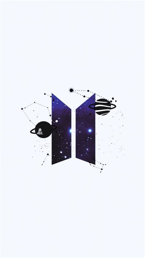 3840x2160px 4k Free Download Bts Icon Bts Logo Aesthetic Hd Phone