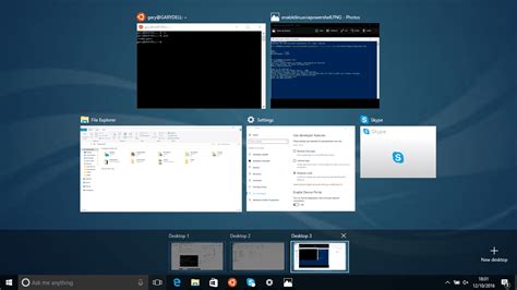 What i found out for experience is: How to Use Linux Style Virtual Workspaces in Windows 10