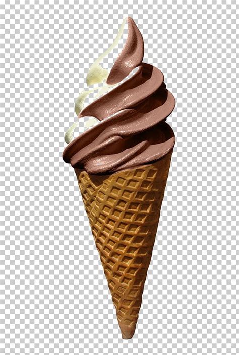Ice Cream Cone Chocolate Ice Cream Soft Serve PNG Clipart Brown Chocolate Chocolate Ice